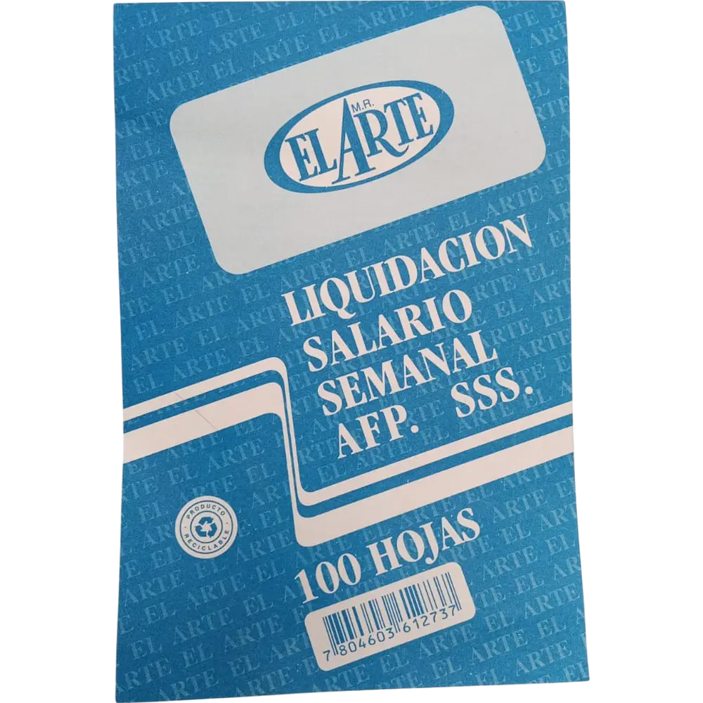 FORM. LIQUIDACIÓN SALARIO SEMANAL