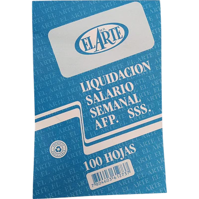 FORM. LIQUIDACIÓN SALARIO SEMANAL