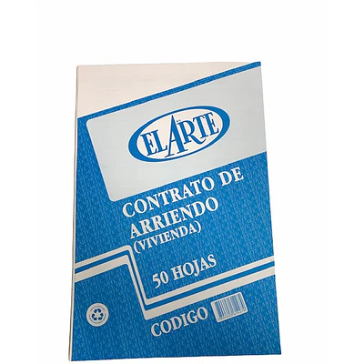 FORMULARIO CONTRATO ARRIENDO 50 HOJAS