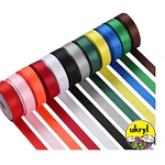 CINTA SATÍN 18MM DIFERENTES COLORES - UKRYL