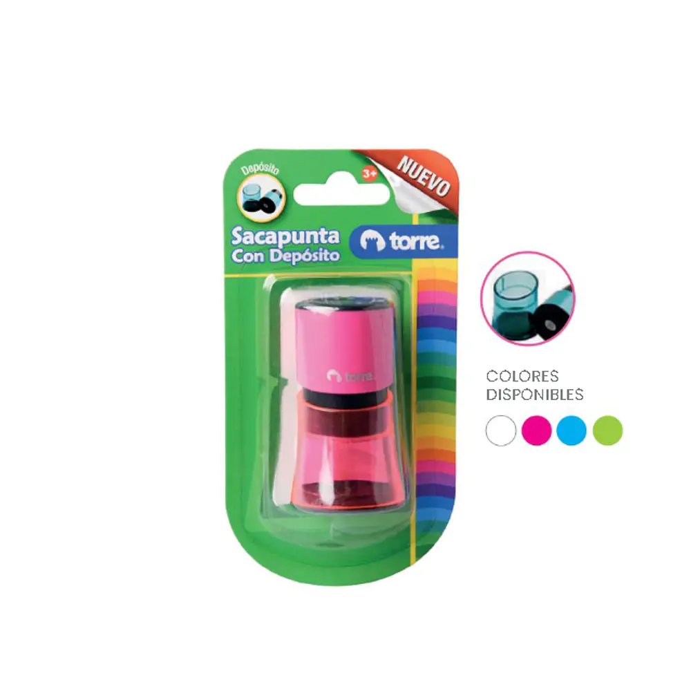 BL. SACAPUNTAS C/DEP.SIMPLE CILINDRICO 