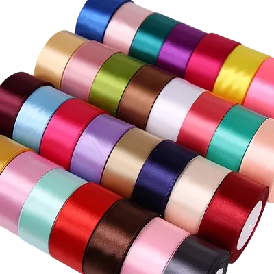 CINTA SATÍN 25MM - DIFERENTES COLORES - BLUE MIX