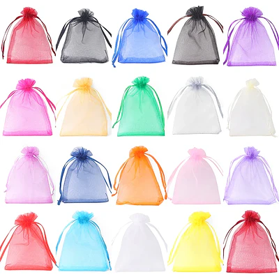 BOLSA DE ORGANZA 15X22 CMS - DIFERENTES COLORES