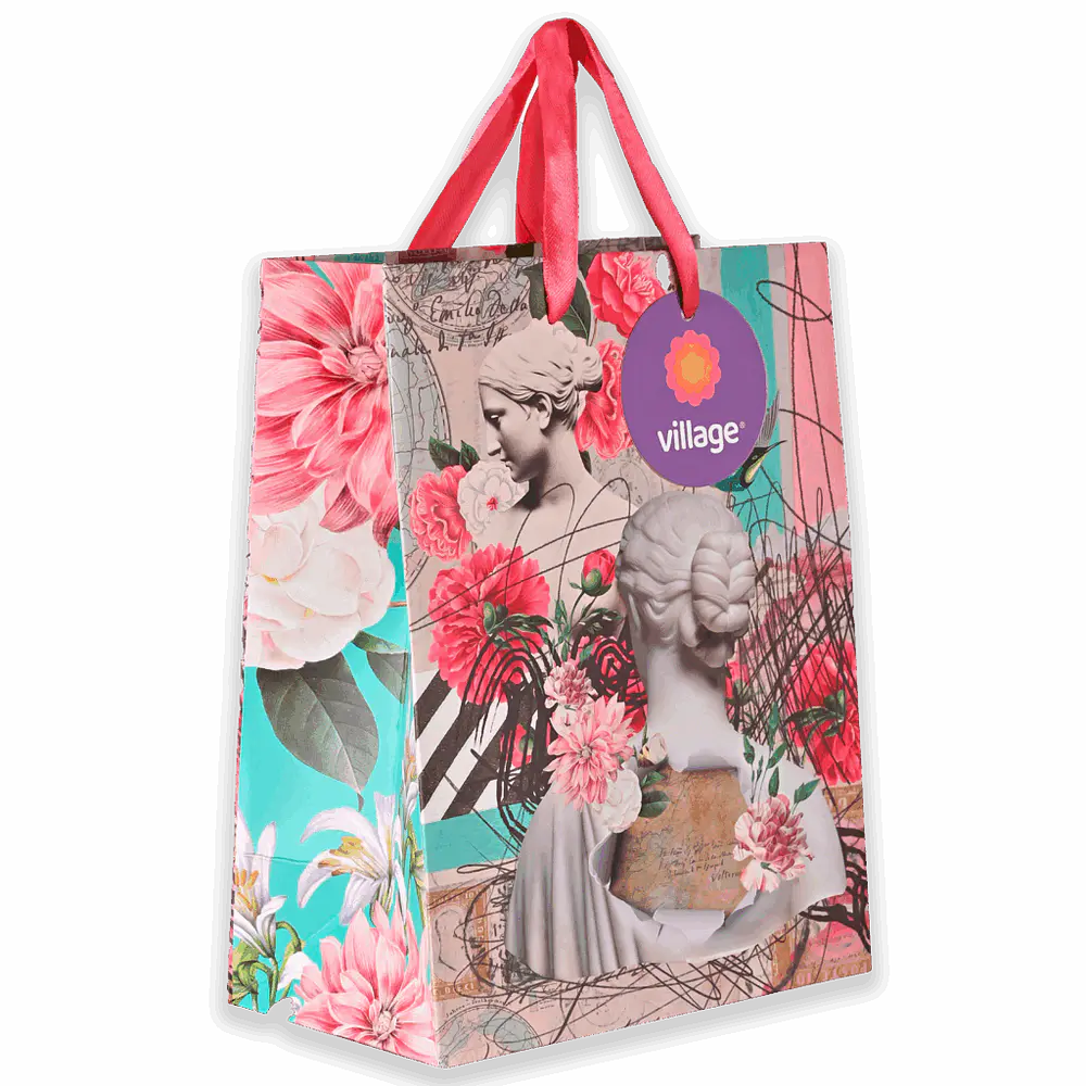 BOLSA DE REGALO FEMENINO 18X23X10