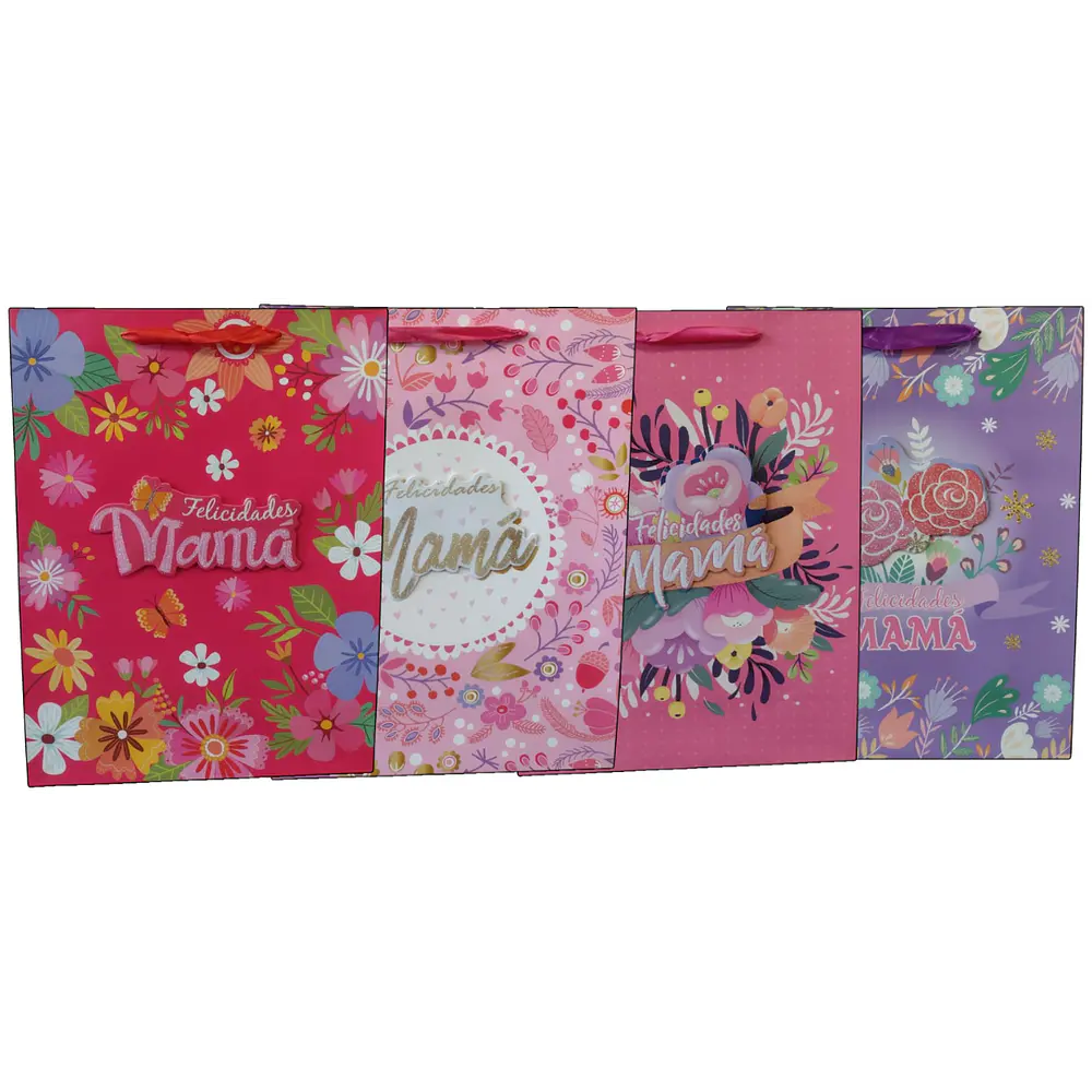 BOLSA DE REGALO GRANDE - DIA DE LA MAMÁ 