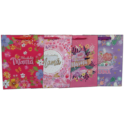 BOLSA DE REGALO GRANDE - DIA DE LA MAMÁ 