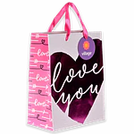 BOLSA DE REGALO AMOR 18X23X10CM 