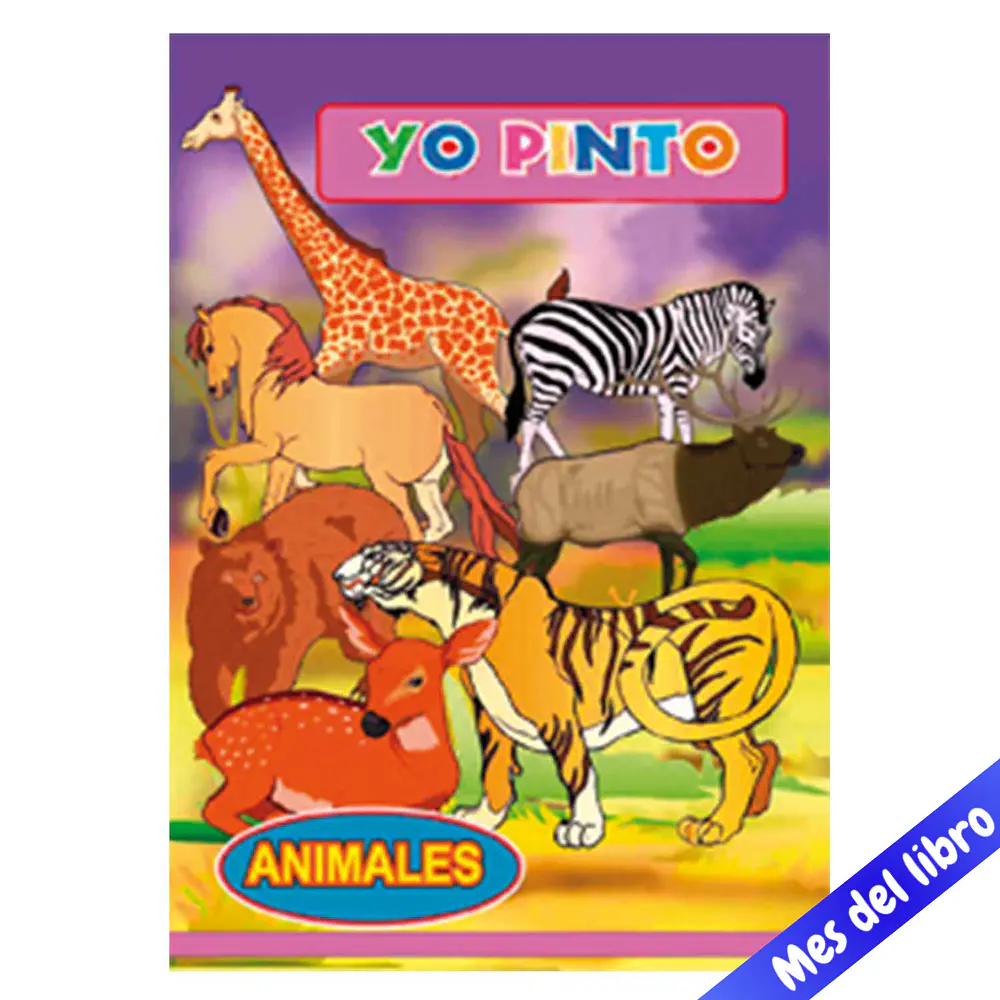 LIBRO YO PINTO LOS ANIMALES