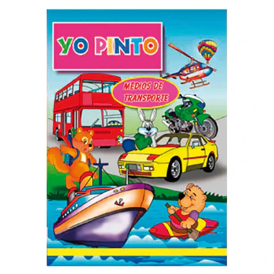LIBRO YO PINTO LOS TRANSPORTES