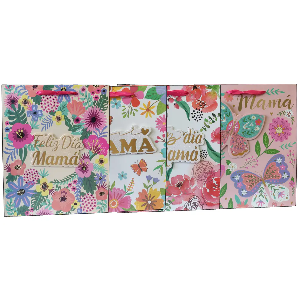 BOLSA REGALO MEDIANA - DIA DE LA MAMÁ 