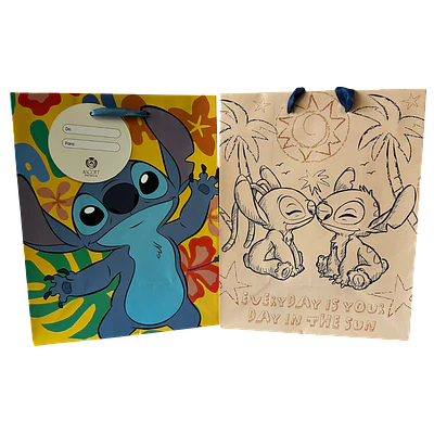 BOLSA REGALO M STITCH 18X23CMS