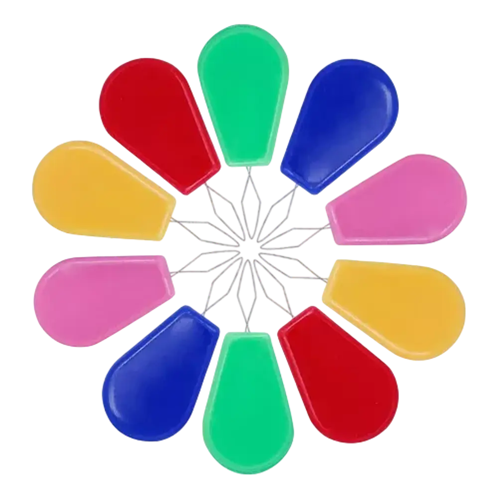 ENHEBRADOR PLASTICO DIFERENTES  - COLORES