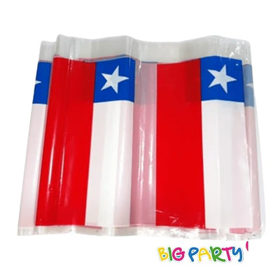BANDERA PLASTICA TIRA DE 10 METROS 