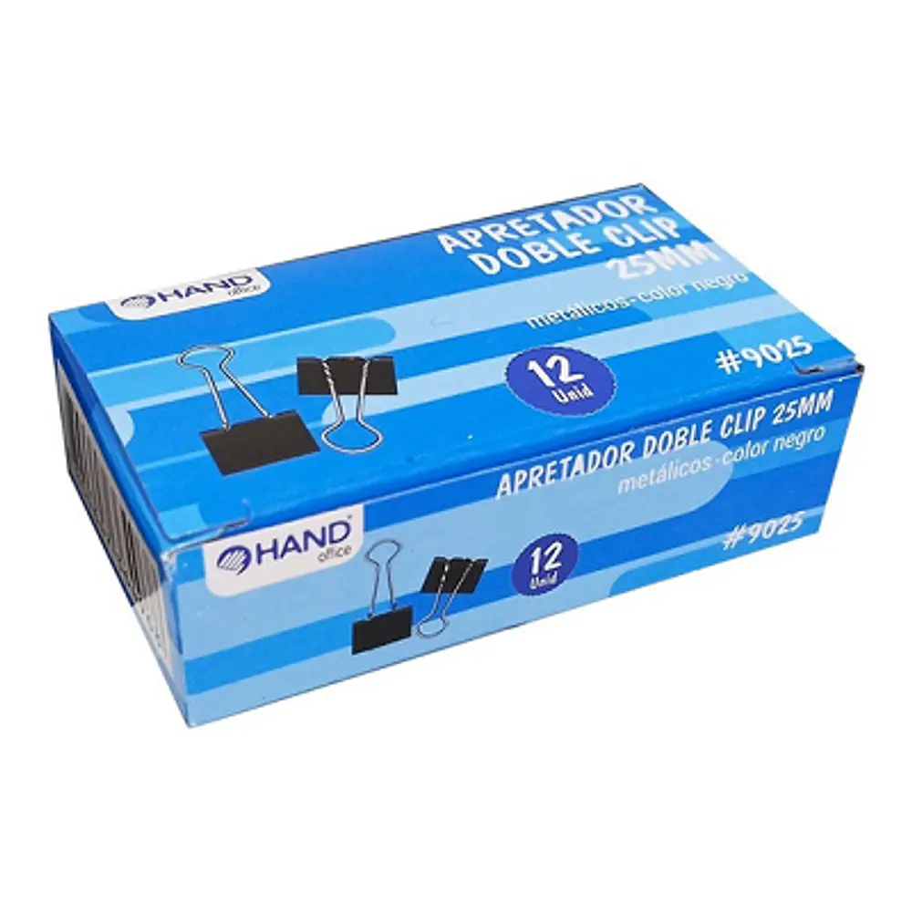 APRETADOR DOBLE CLIP 25MM