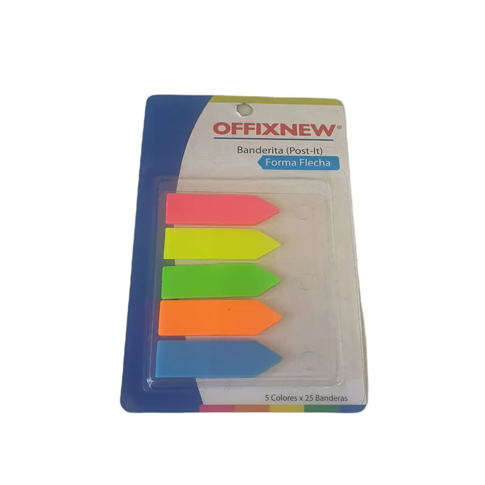 BANDERITAS FORMA DE FLECHA OFFIXNEW