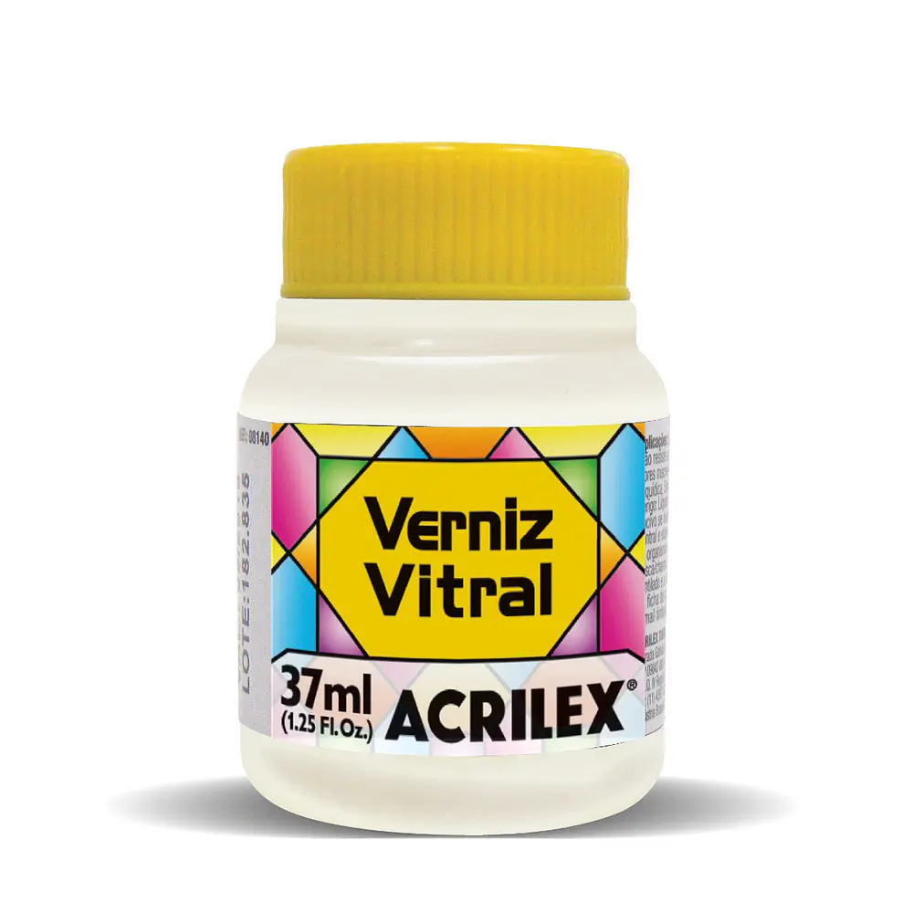 BARNIZ VITRAL INCOLORA ACRILEX 37ML