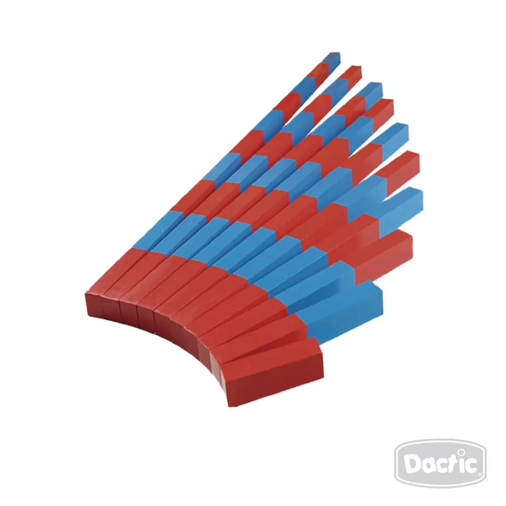BARRAS NUMÉRICAS MADERA 10 PIEZAS