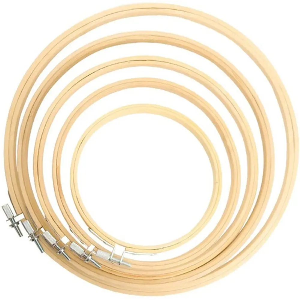 BASTIDOR CIRCULAR MADERA - DIFERENTES MEDIDAS