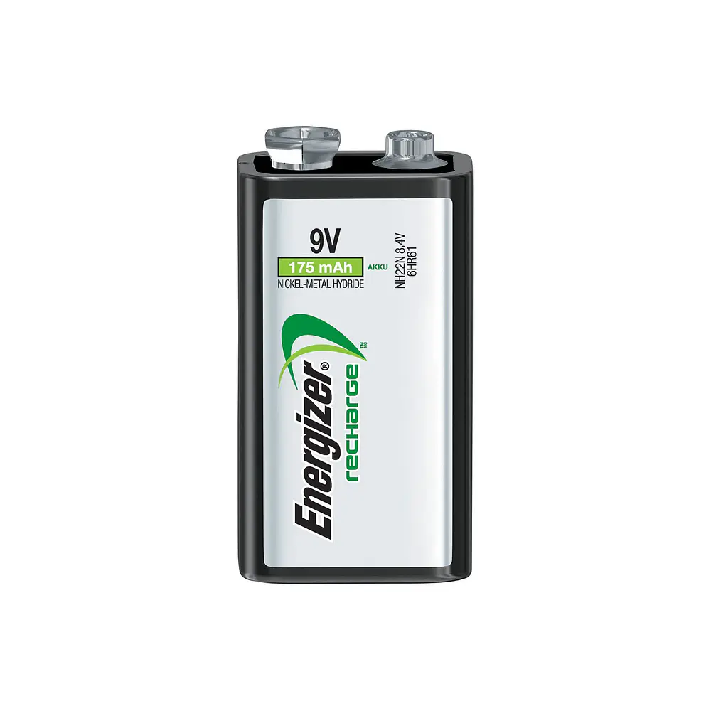 BATERIA RECARGABLE 9V. ENERGIZER