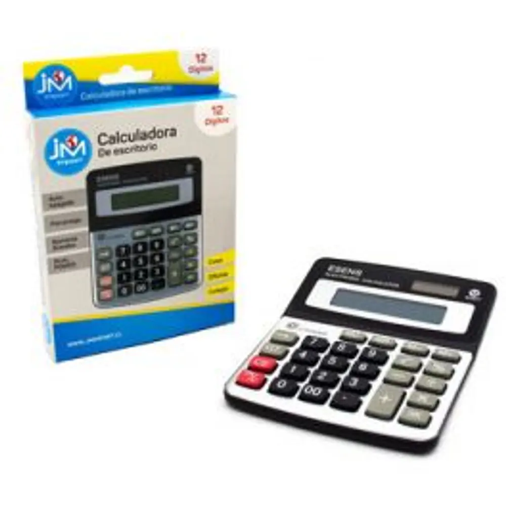 CALCULADORA 12 DIG KF-7766B - JM IMPORT
