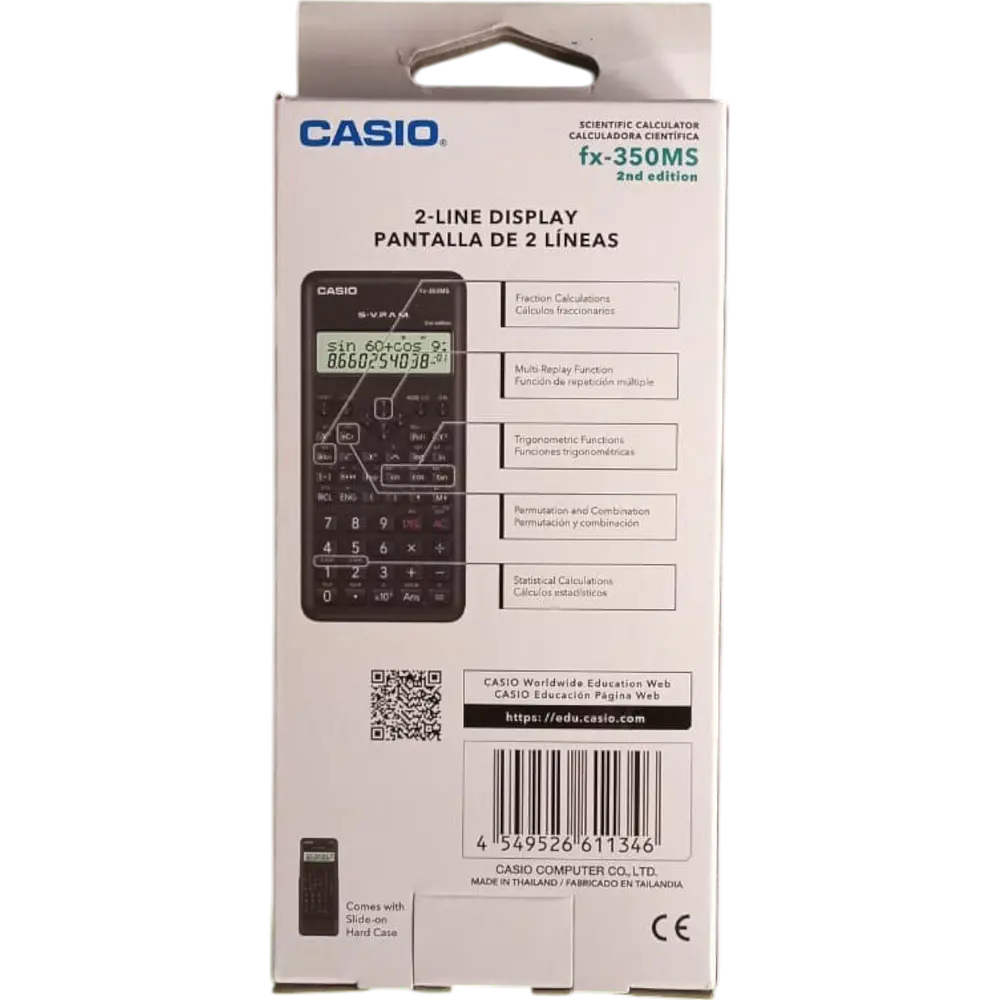 CALCULADORA CASIO FX-350MS