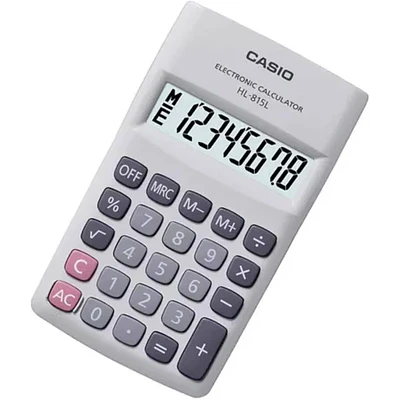 CALCULADORA CASIO HL-815 WHITE