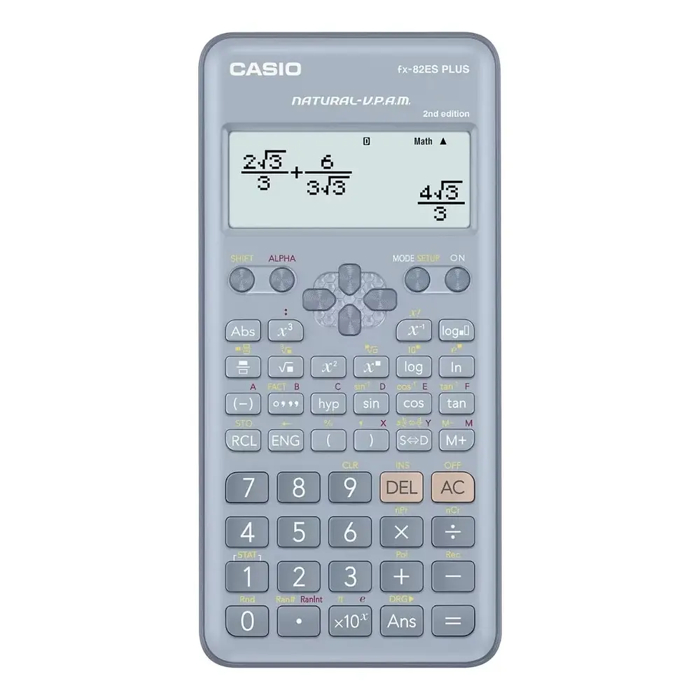 CALCULADORA CIENTIFICA FX-82 CELESTE