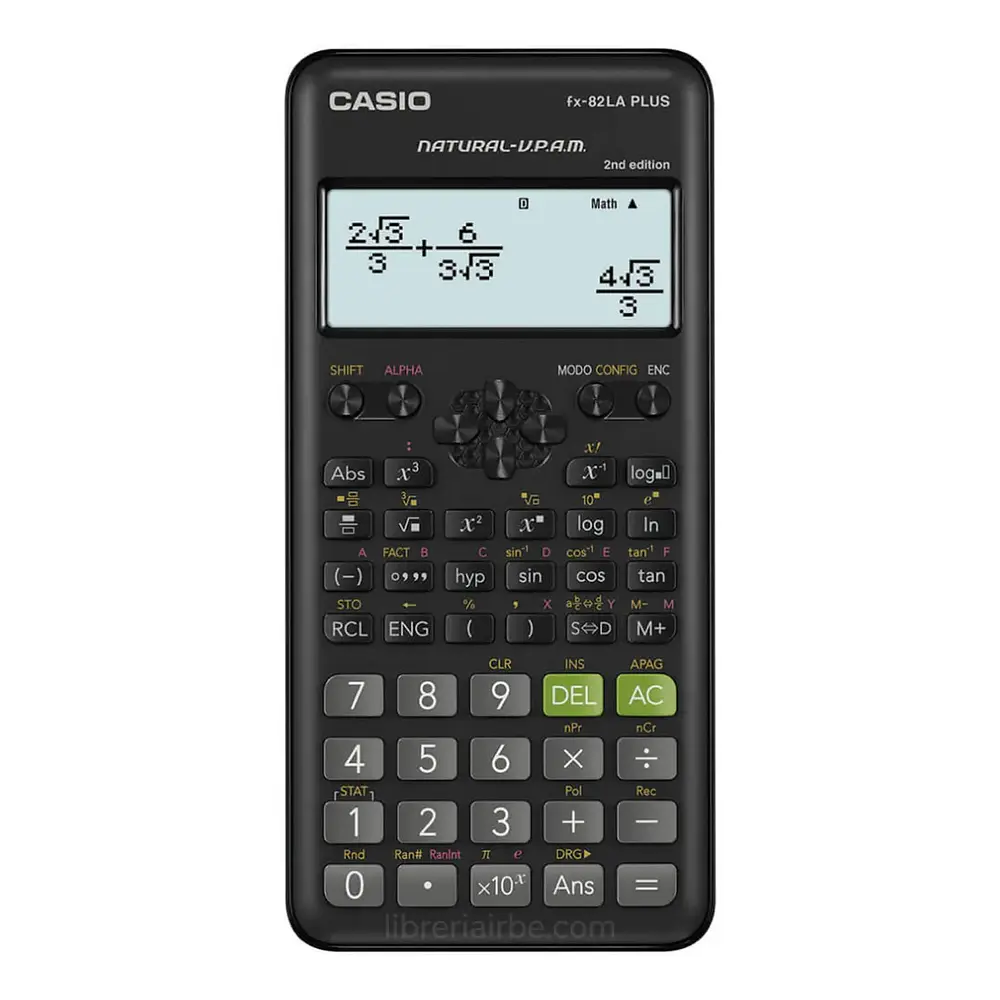 CALCULADORA CIENTIFICA FX-82 NEGRO 