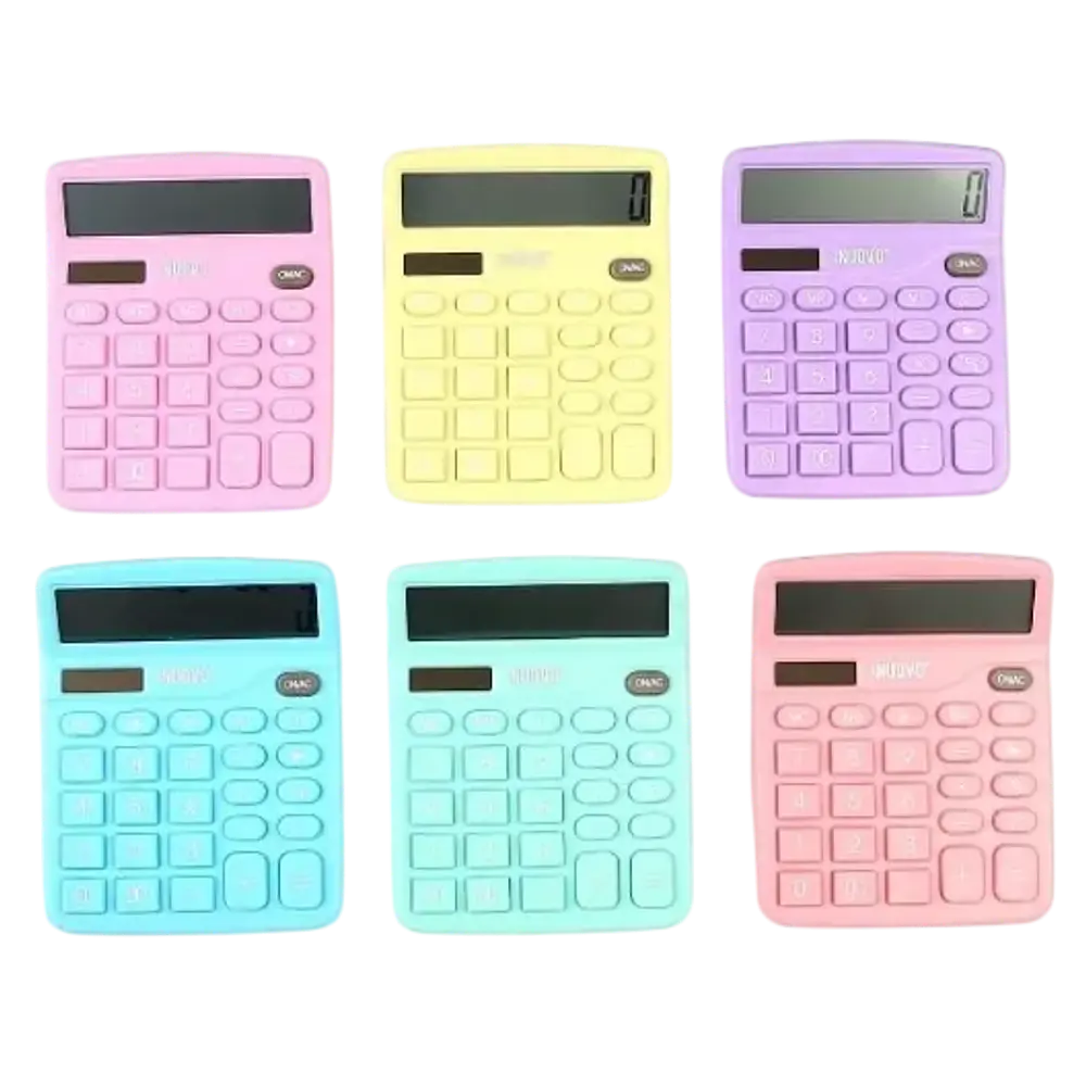 CALCULADORA DE ESCRITORIO PASTEL
