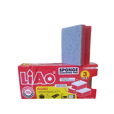 ESPONJA DE LAVAR PACK 3 UNIDADES