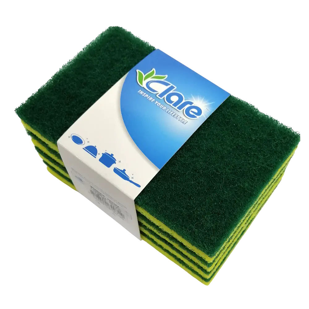 ESPONJA PARA LAVAR 4 PZA.