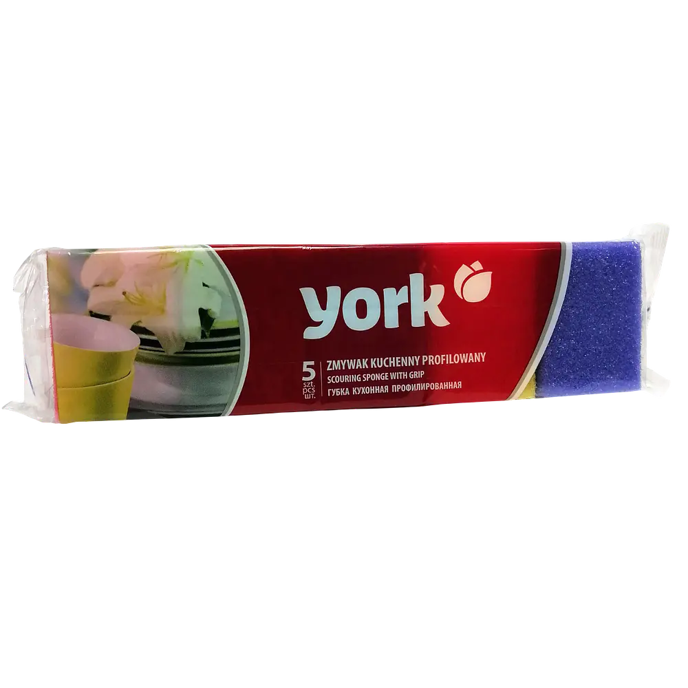 ESPONJA PARA LAVAR SET 5 PZA.