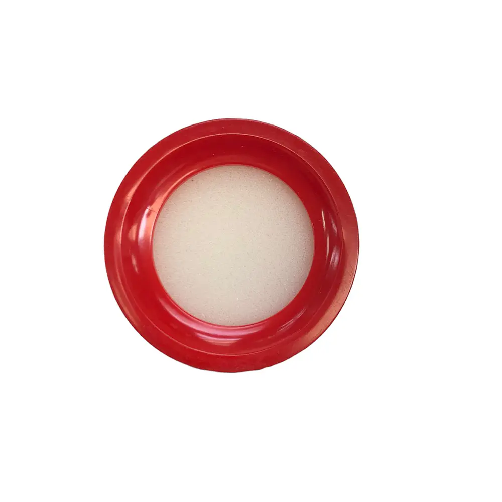 ESPONJERO REDONDO 70MM. PLASTICO ROJO OFFIX