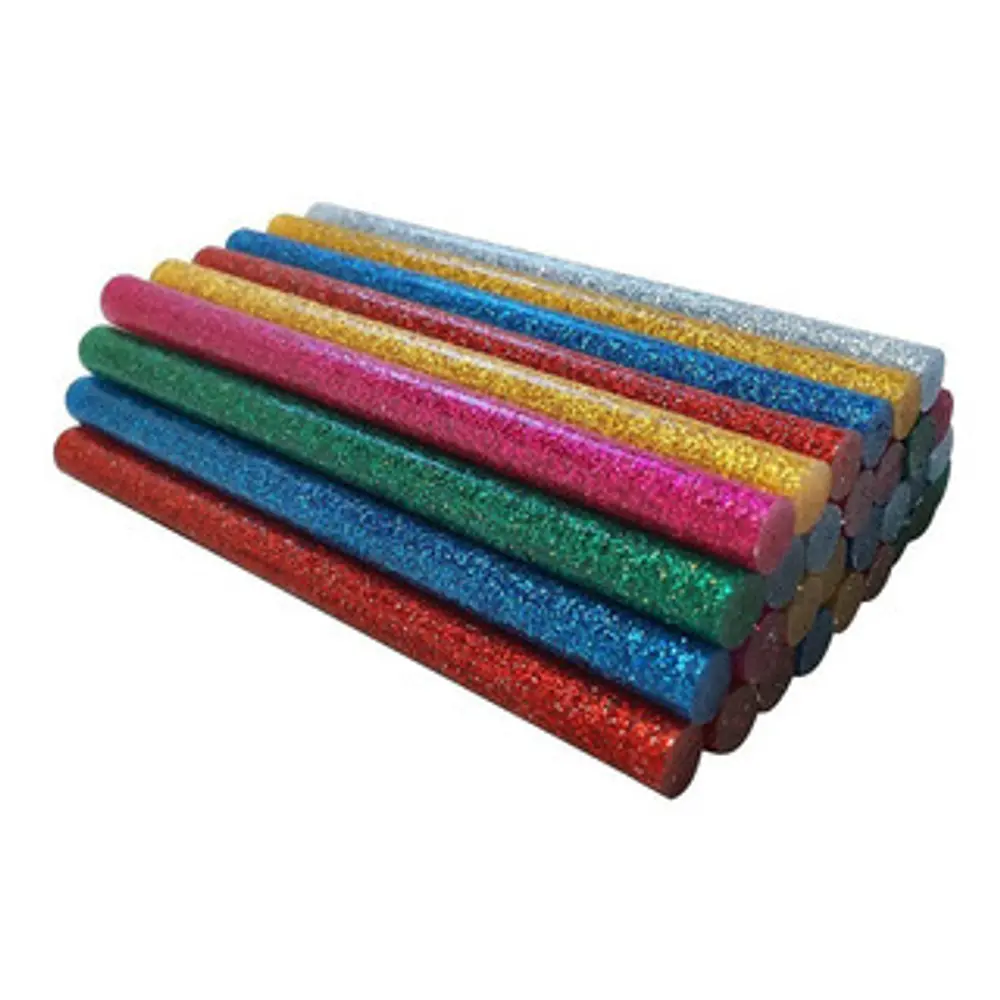 SILICONA GLITTER BARRA 30 CMS. - COLORES