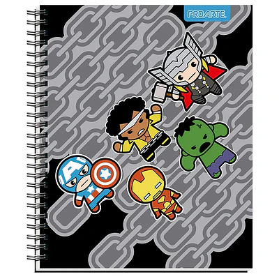CUADERNO UNIVERSITARIO 100 HJS MATEMATICA 7MM - MARVEL KIDS