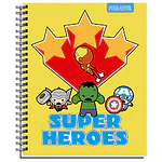 CUADERNO UNIVERSITARIO 100 HJS MATEMATICA 7MM - MARVEL KIDS