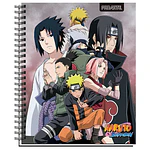 CUADERNO UNIVERSITARIO 100 HOJAS MATEMATICA 7MM. NARUTO SHIPPUDEN