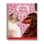 CUADERNO UNIVERSITARIO 100HJS MAT7MM PUPPIES