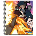 CUADERNO UNIVERSITARIO 100 HOJAS MATEMATICA 7MM. NARUTO SHIPPUDEN