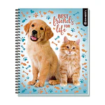CUADERNO UNIVERSITARIO 100HJS MAT7MM PUPPIES