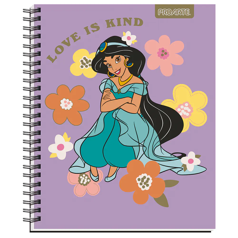 CUADERNO UNIVERSITARIO 100HJS MAT7MM. PRINCESA