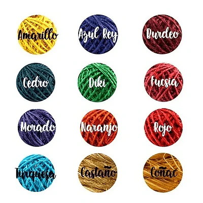 SISAL COLOR 50 GRAMOS