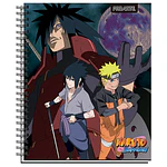 CUADERNO UNIVERSITARIO 100 HOJAS MATEMATICA 7MM. NARUTO SHIPPUDEN