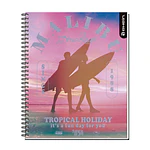 CUADERNO UNIVERSITARIO 100HJS MAT7MM SURF