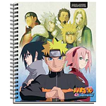 CUADERNO UNIVERSITARIO 100 HOJAS MATEMATICA 7MM. NARUTO SHIPPUDEN
