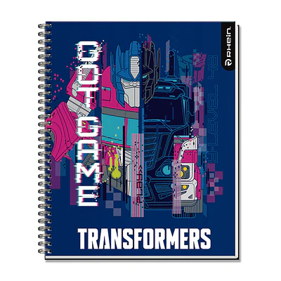 CUADERNO UNIVERSITARIO 100HJS MAT7MM TRANSFORMERS