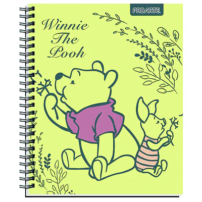 CUADERNO UNIVERSITARIO 100HJS MAT7MM. WINNIE THE POOH