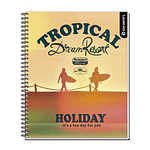 CUADERNO UNIVERSITARIO 100HJS MAT7MM SURF
