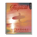 CUADERNO UNIVERSITARIO 100HJS MAT7MM SURF