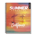 CUADERNO UNIVERSITARIO 100HJS MAT7MM SURF